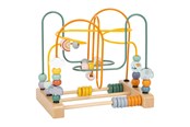 Vauva- ja taaperolelut - Small Foot - Wooden Motor Skills Spiral Safari with Beads - 11956