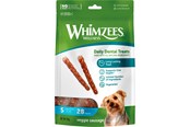Koirat - Whimzees Daily Dental Treats Veggie Sausage S 28p 420g - 380907