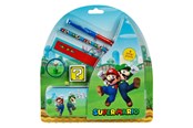 Lisätarvikkeet kouluun - Super Mario School Set with Tin Box - 6 pcs - SUMB6458