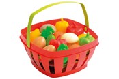 Lelut - Ecoiffier 100% Chef Fruit and Vegetables in Basket - 966