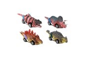 Leluautot - Toi-Toys World of Dinosaurs Dino Pullback Car 4 pcs. - 35143A