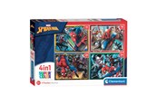 Palapelit - Clementoni Puzzles Marvel Spiderman 4in1 Lattia - 21515
