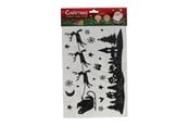 Luovat leikit - Wins Holland Silhouette Window Stickers Christmas - ST810