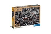 Palapelit - Clementoni Jigsaw Puzzle National Geographics - Zebra 1000 pcs. Lattia - 39729