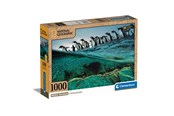 Palapelit - Clementoni Jigsaw Puzzle National Geographics - Penguin 1000pcs. Lattia - 39730