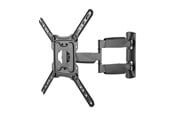 Seinäkiinnitys, AV-kiinnikkeet & AV-kalusteet - Deltaco Full-motion 3-way wall 23"-55" 75x75-400x400 mm - Max 35 kg - recommended for 55" - ARM-1205