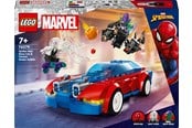 LEGO®  - LEGO Super Heroes Marvel 76279 Spider-Manin kilpa-auto ja Venomin Vihreä Menninkäinen - 76279