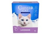 Kissat - Clever Cat Premium Kissanhiekka Laventeli 6L - 8039