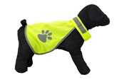 Koirat - Active Canis Heijastava keltainen mantteli koirille Koko M - 15111