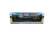 Leluautot - 2-Play Traffic 2-Play Die-cast Truck Transporter with Tanks 24cm - 540104