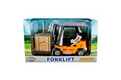 Leluautot - 2-Play Traffic 2-Play Die-cast Forklift Truck with Light and Sound 14cm - 510224