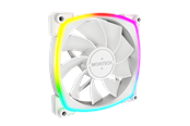 Kotelotuuletin - Montech RX120 PWM WH - Reverse - Kotelotuuletin - 120mm - Valkoinen, RGB-valolla - 27 dBA - RX120 PWM WH
