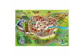 Lastenhuone - Achoka Play mat Castle Middle Ages 100x150cm - 11226-E2