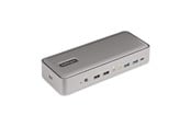 Telakointiasemat - StarTech.com 129UE-USBC-KVM-DOCK Dual-Laptop USB-C KVM Docking Station Dual Monitor 4K 60Hz DisplayPort Dock 5-Port USB Hub GbE 90W/45W Power Delivery to Two Laptops Windows/Mac 2-Host KVM Dock - 129UE-USBC-KVM-DOCK
