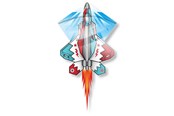 Ulkoleikit - Kites Ready 2 Fly - Pop-up Nylon Kite Airplane - EZNY904PL