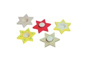 Luovat leikit - Beleduc Color your own Tealight Holder Star - 203721