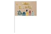 Lelut - Folat BV Waving flag 'Welcome Sint & Piet' 30x20cm - 65696