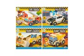 Rakennussarjat - Creative Craft Group Build your own Wooden 3D Vehicle (Assorted) - 400079