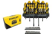 Käsityökalut - Stanley STHT0-62143 Screwdriver set 57 pcs. - STHT0-62143