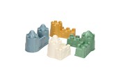 Ulkoleikit - Cavallino Toys Cavallino Castle Sand Molds Pastel Colors 4pcs. - 9652LN01