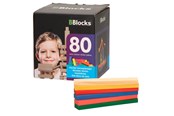 Rakennussarjat - BBlocks Building Boards Color 80dlg. - BBL80-N