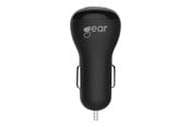 Puhelin - Adapterit & Laturit - GEAR Charger 12/24V 1xUSB 1A Black - 665007