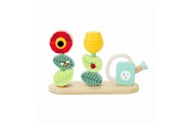Vauva- ja taaperolelut - Classic World Wooden Stacking Puzzle Flower Garden 11 pcs - 20101