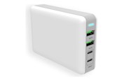 Puhelin - Adapterit & Laturit - Insmat power adapter - GaN - 2 x USB-C 2 x 9 pin USB Type A - 100 Watt - 530-1100