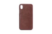 Puhelin - Kannet ja kotelot - ONSALA Mobilecover Brown iPhone XR Creditcard Pocket - 588509