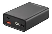 Powerbank - Sandberg Travel Powerbank 20000 mAh Powerbank - musta - 20000 mAh - 420-95