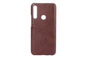 Puhelin - Kannet ja kotelot - ONSALA Mobilecover Brown Huawei P Smart Z Creditcard Pocket - 588539