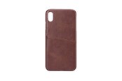 Puhelin - Kannet ja kotelot - ONSALA Mobilecover Brown iPhone X/XS Max Creditcard Pocket - 588507
