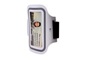 Puhelin - Muut lisävarusteet - GEAR Sport band Universal 4.7" ex. iPhone6/7/8 White - 657491