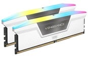 RAM - Corsair Vengeance RGB DDR5-6400 - 64GB - CL32 - Dual Channel (2 pcs) - Intel XMP - Valkoinen RGB - CMH64GX5M2B6400C32W
