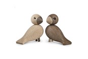 Sisustus - Kay Bojesen Lovebirds oak/smoked oak 1 Pair - 39204