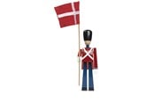 Sisustus - Kay Bojesen Standard-bearer with textile flag 22 cm - 39482