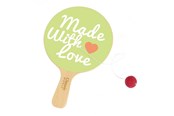 Puulelut - Classic World Wooden Racket with Ball on String - 20191