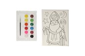 Luovat leikit - Wins Holland Canvas Sinterklaas painting set - FB318
