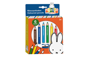 Luovat leikit - Bambolino Toys Miffy Wooden Crayons 6pcs - 17052