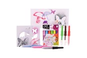 Askartelu- ja taidetarvikkeet - Johntoy Crea Kids Blow Pens 6 pcs - 28309