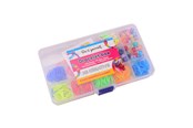 Luovat leikit - Johntoy Loom Straps Set in Storage Box - 29650