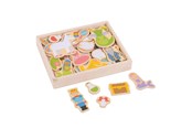 Puulelut - Bigjigs Fantasy Magnets 35dlg. - BJ271