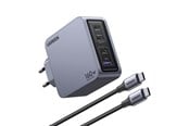 Puhelin - Adapterit & Laturit - UGREEN Nexode Pro 160W 4-Port GaN Fast Charger with 240W USB-C Cable - 25877