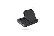 Puhelin - Adapterit & Laturit - ZENS Magnetic Nightstand Charger Black - ZESC16B/00