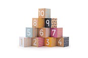 Vauva- ja taaperolelut - Bigjigs Bigjjigs Wooden Blocks with Numbers - 32004