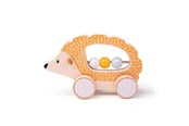 Vauva- ja taaperolelut - Bigjigs Wooden Push Hedgehog 100% FSC - 32006