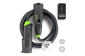 Akut ja Paristot - Green Cell Habu EV charging station - 7m 2-in-1 with GC App - IEC 60309 - 11 kW - EVGC01