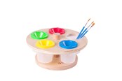 Askartelu- ja taidetarvikkeet - Classic World Wooden Paint Pot Holder - 54082