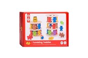 Vauva- ja taaperolelut - Bigjigs Wooden Stacking Game Teddy Bears. - 33025