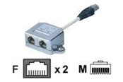 Verkkokaapelit - DIGITUS network adapter - AT-AG CX2